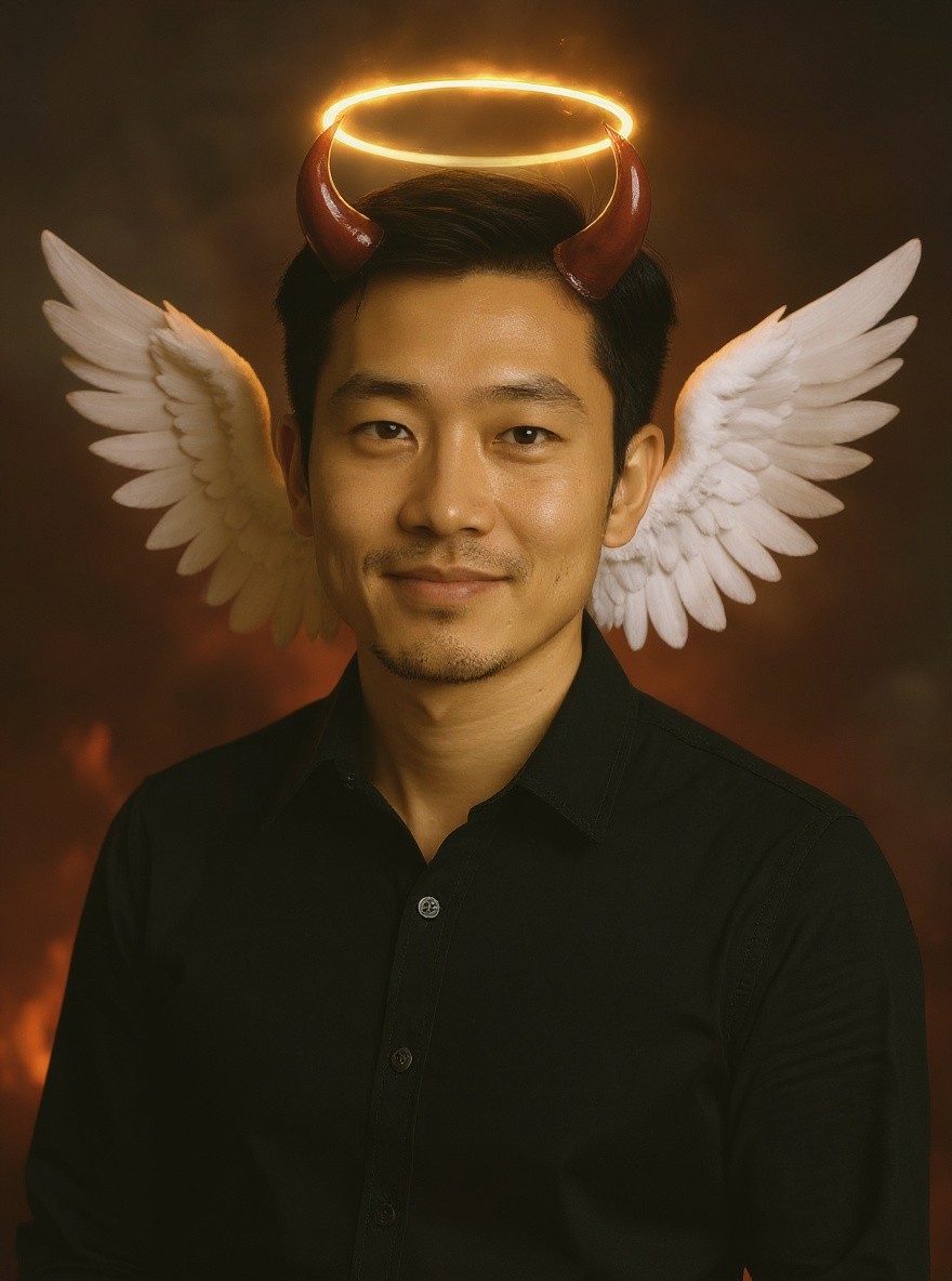Ejemplo de Filtro de ángel o demonio con IA