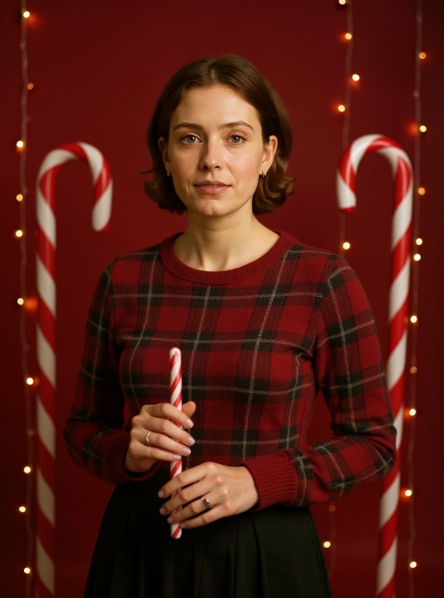 AI Christmas Photoshoot example