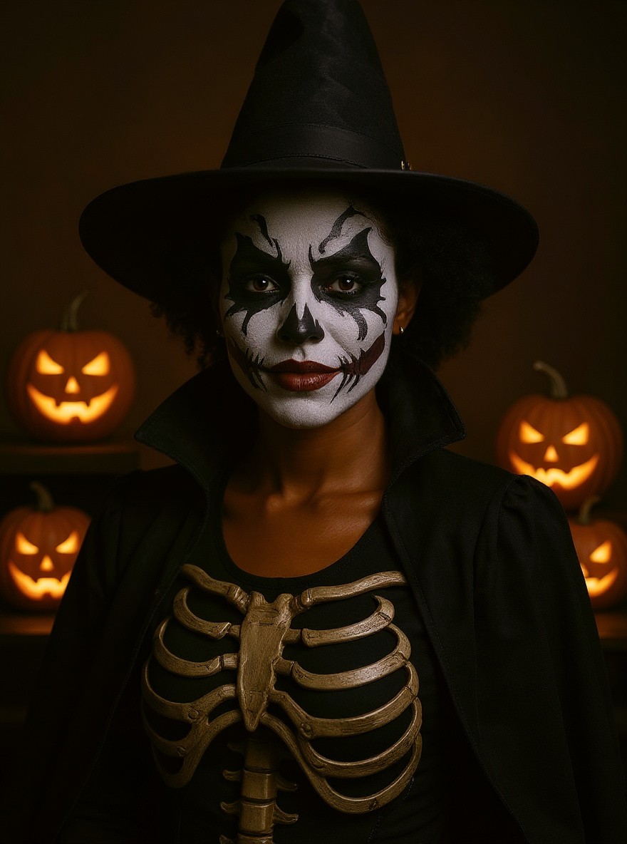 Ejemplo de Disfraz de Halloween con IA
